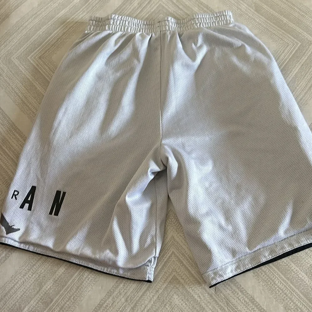 Jordan Boys Reversible Black & White Mesh Athletic Shorts Large